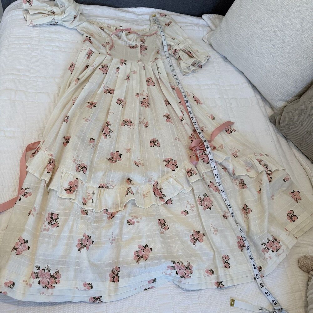[ON HOLD NOT FOR SALE] Floral Off-Shoulder Dress - Picture 13 of 14